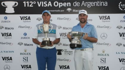 Andrés Gallegos y Brady Schnell, el amateur y el profesional protagonistas en el Jockey Club