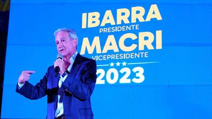 Andrés Ibarra, candidato a la presidencia de Boca