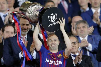 Andrés Iniesta, ovacionado en Madrid