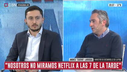 Andrés Larroque en C5N
