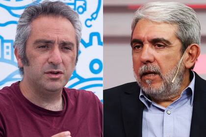 Andrés Larroque y Aníbal Fernández
