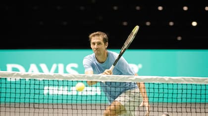 Andrés Molteni conforma la dupla de dobles con 'Machi' González para las finales de la Davis