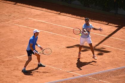 Andrés Molteni y Máximo González, los doblistas argentinos para la serie frente a los kazajos.