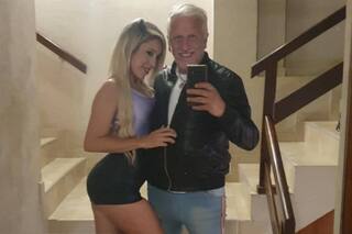 Andrés Nara confirmó su romance con Debby Giménez, 28 años menor que él