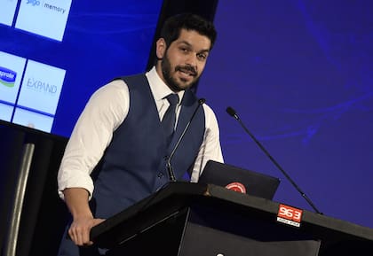 Andrés Ojeda, candidato del Partido Colorado para las elecciones uruguayas