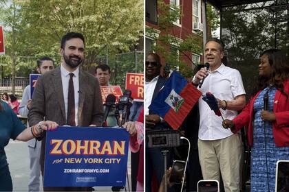Andrew Cuomo y Zohran Mamdani encabezan las encuestas para la interna demócrata por la alcaldía de Nueva York