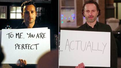 Andrew Lincoln, antes y ahora