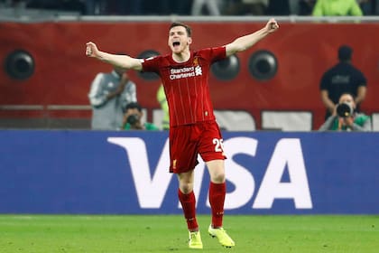 Andrew Robertson, al finalizar el partido