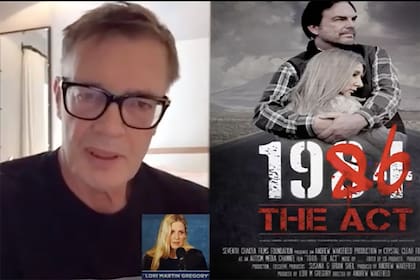 Andrew Wakefield, médico británico cuya licencia fue revocada tras querer instalar que las vacunas puedan generar autismo en los chicos, en una conferencia virtual