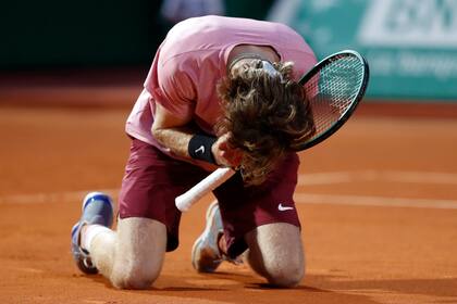 Andrey Rublev logró algo muy difícil en Montecarlo: vencer a Rafael Nadal sobre polvo de ladrillo.