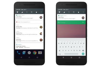 Android N permite responder una notificación sin tener que ir a la aplicación correspondiente