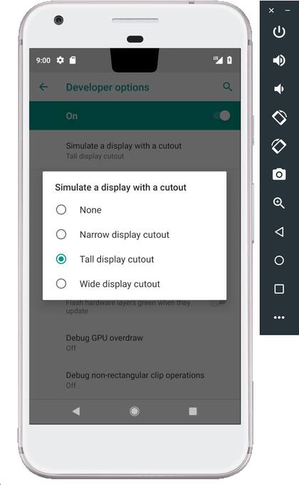 Android P adapta su barra de notificaciones a los nuevos formatos de pantallas