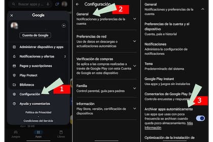 Android tiene una función integrada en la tienda Play Store que permite autoarchivar las aplicaciones que no se usan para recuperar el almacenamiento que ocupan