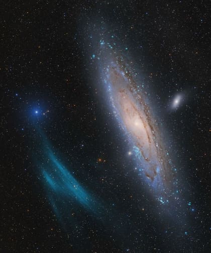 Andrómeda, inesperada ganadora en la categoría Galaxias y ganadora general