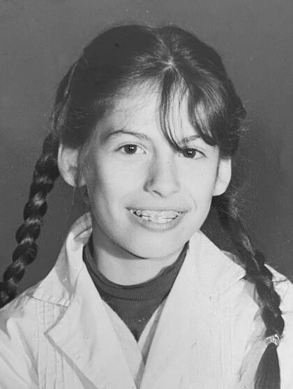 Andy Clar, foto de su infancia