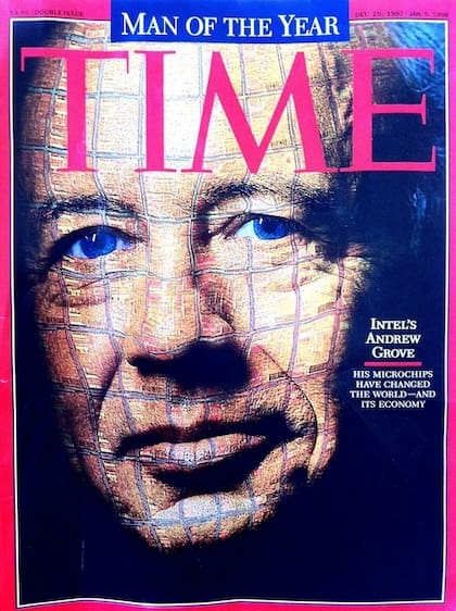 Andy Grove, hombre del año para la revista Time en 1997