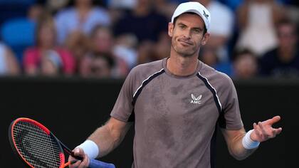 Andy Murray quedó afuera del Australian Open tras perder en la primera vuelta contra el argentino Andy Murray