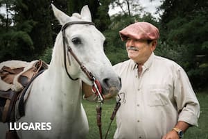 Andy Pavlovsky sigue el legado de su padre y se dedica a la cría caballos árabes.