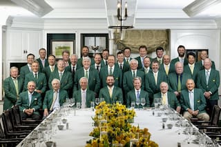 “Merezco estar acá en Augusta porque gané el Masters, ¿por qué no?"