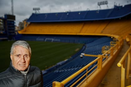 Ángel Clemente Rojas, feliz cada vez que pisa la Bombonera