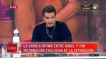 Ángel De Brito aseguró que no existió una infidelidad entre Tini y De Paul