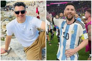Ángel de Brito sorprendió al recordar su charla con Lionel Messi durante su reciente viaje a Europa