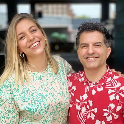 Ángel de Brito junto a Maite Peñoñori (Foto: Instagram/@angeldebritooki)