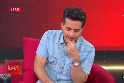 Ángel de Brito leyó el mensaje en vivo