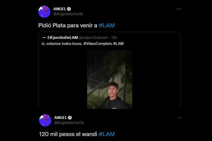 Ángel de Brito reveló cuánto le pidió el influencer para ir a su programa (Captura Twitter)