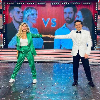 Ángel de Brito también le agradeció a Tinelli por la oportunidad de conducir el Cantando 2020 junto a Laurita Fernández