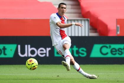 El zurdo Ángel Di María podría emigrar de París Saint Germain a partir de junio.