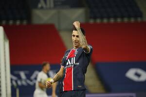 Festejo seleccionado: Di María celebró su convocatoria con dos goles para PSG