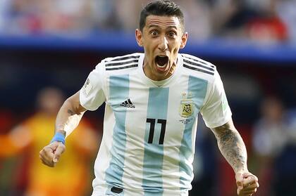 Ángel Di María pelea por tener un lugar en la lista de Scaloni para la Copa América.