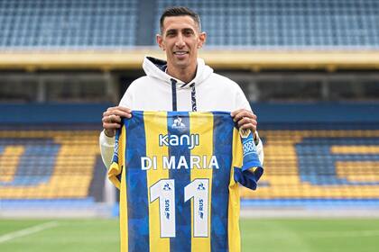 Ángel Di María regresó al club de sus amores, Rosario Central, con un objetivo: salir campeón