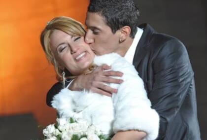 Ángel Di María y Jorgelina Cardoso se casaron en 2011