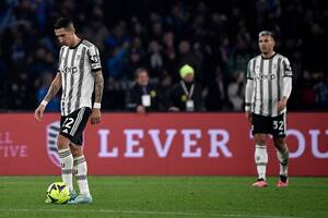 Sufren Di María y Paredes: un fraude deja a Juventus sin scudetto y lejos del acceso a las copas