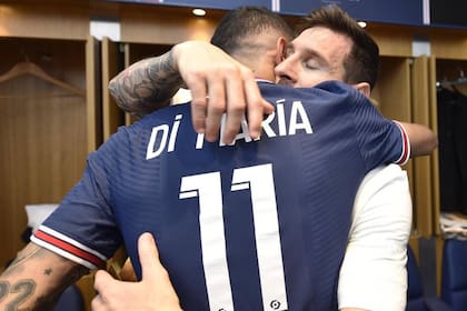 Ángel Di Maria y Lionel Messi