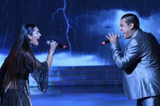 Cantando 2020: Ángela Leiva contó cómo nació el amor con Martín, su pareja