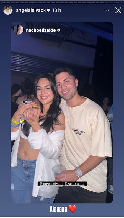 Angela Leiva y Gaston Edul