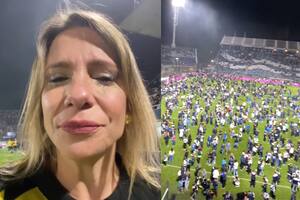 El fuerte relato de Ángela Lerena tras los incidentes en el estadio de Gimnasia
