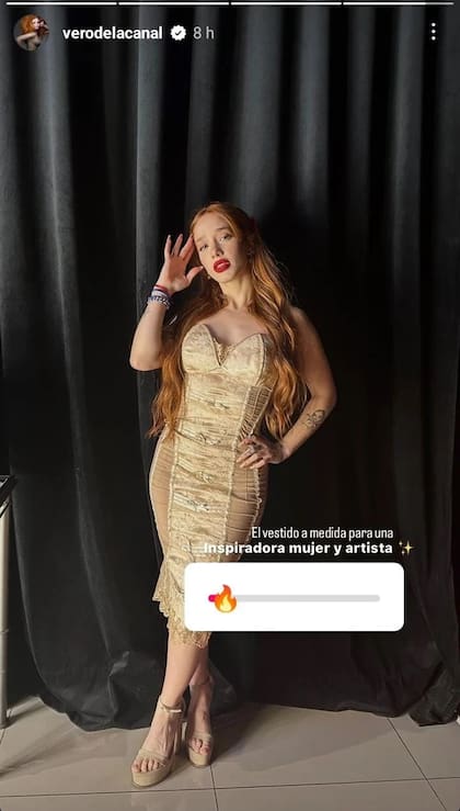 Ángela Torres estuvo presente en la fiesta, ya que es la media hermana de Amelia