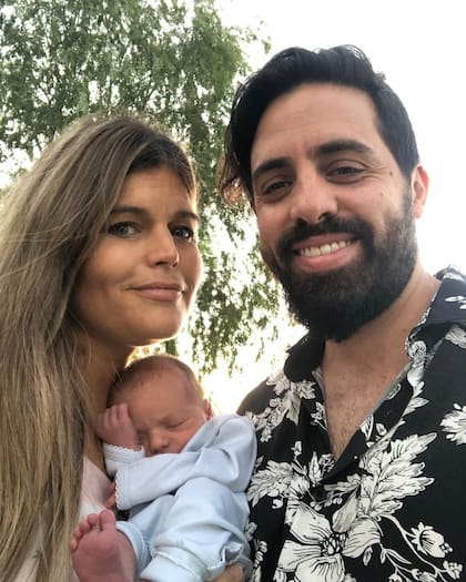 Ángeles Balbiani presentó a Cósimo, su primer hijo junto a Augusto Ciampi