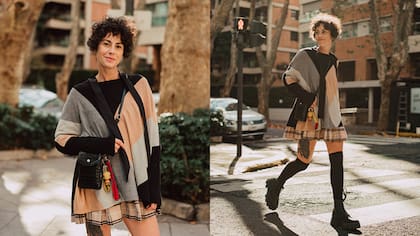 Ángeles no se identifica con un estilo en particular ya que es una construcción de varios universos que fue descubriendo en su vida.