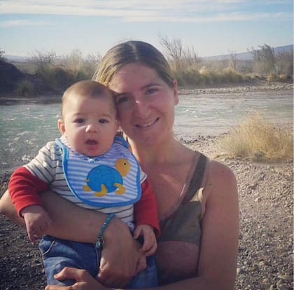 Ángeles vivió cuatro años en San Juan, junto a su familia.