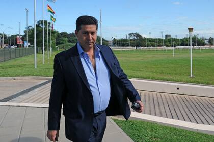 Angelici fue a la sede de la Conmebol