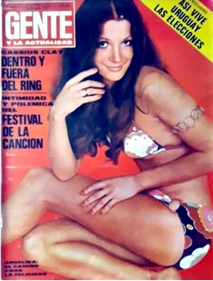 Angelika Perrone: la revista Gente se rindió ante sus encantos