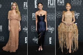 Critics Choice Awards 2025: todos los looks de la alfombra roja