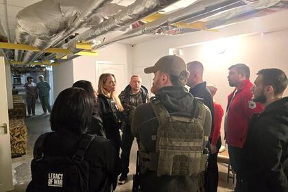 Angelina Jolie hizo una visita sorpresiva a Ucrania