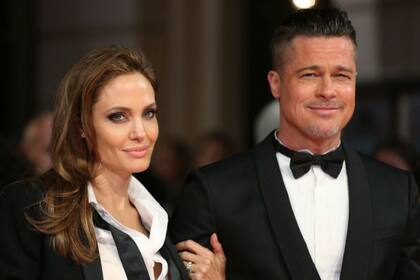 Angelina Jolie y Brad Pitt, radiantes este año en los premios BAFTA