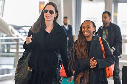 Angelina Jolie y Zahara siempre se muestran muy unidas